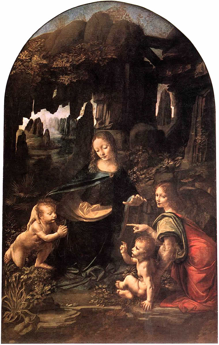 Teka-teki Lukisan "Virgin of The Rocks" Da Vinci Terpecahkan
